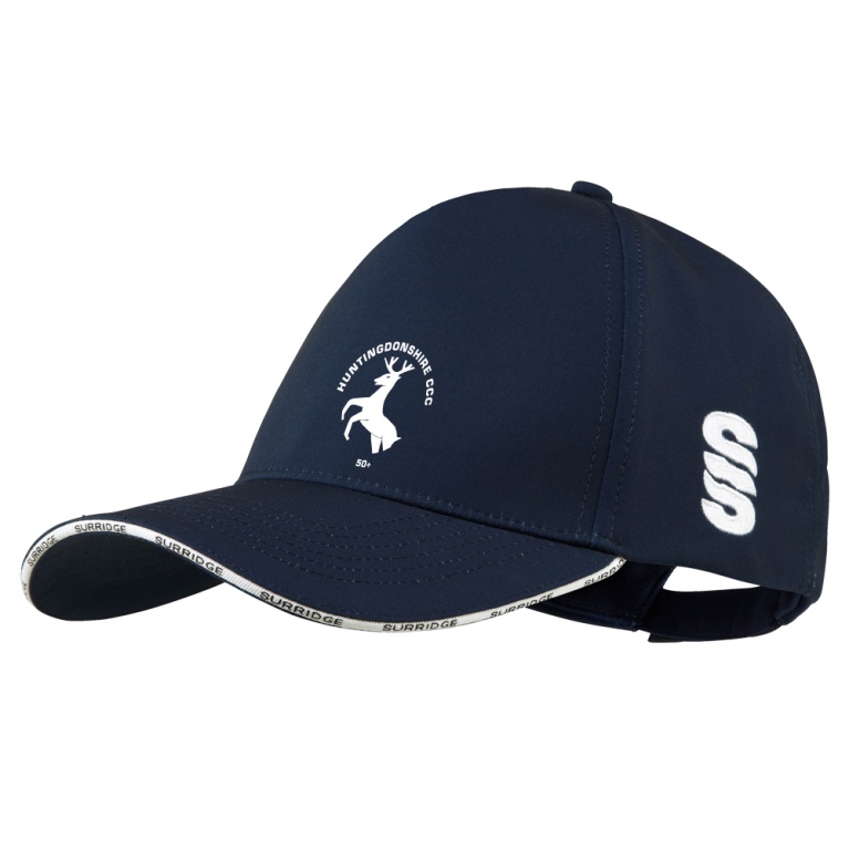 HUNTINGDONSHIRE CCC 50+ — Baseball Cap Navy